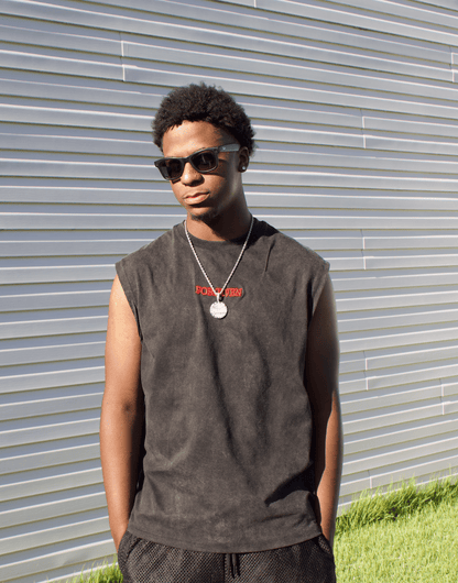White Forgiven Sleeveless Tee
