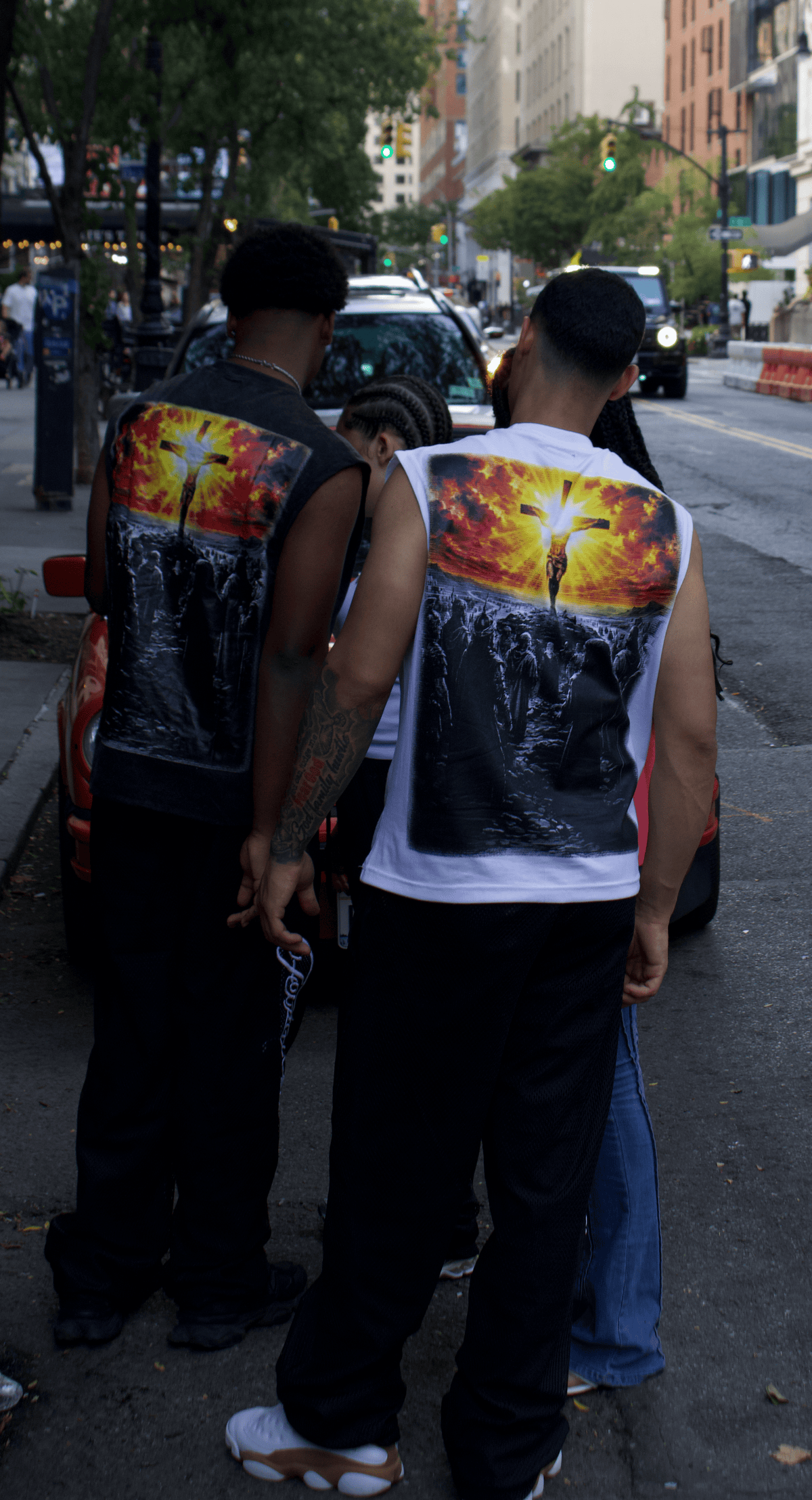 White Forgiven Sleeveless Tee
