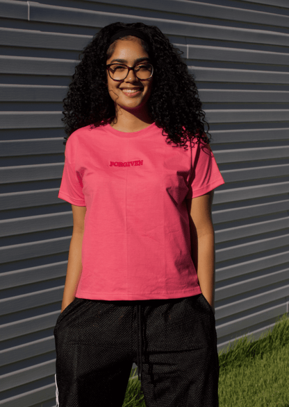 Forgiven Oversized Crop Tee