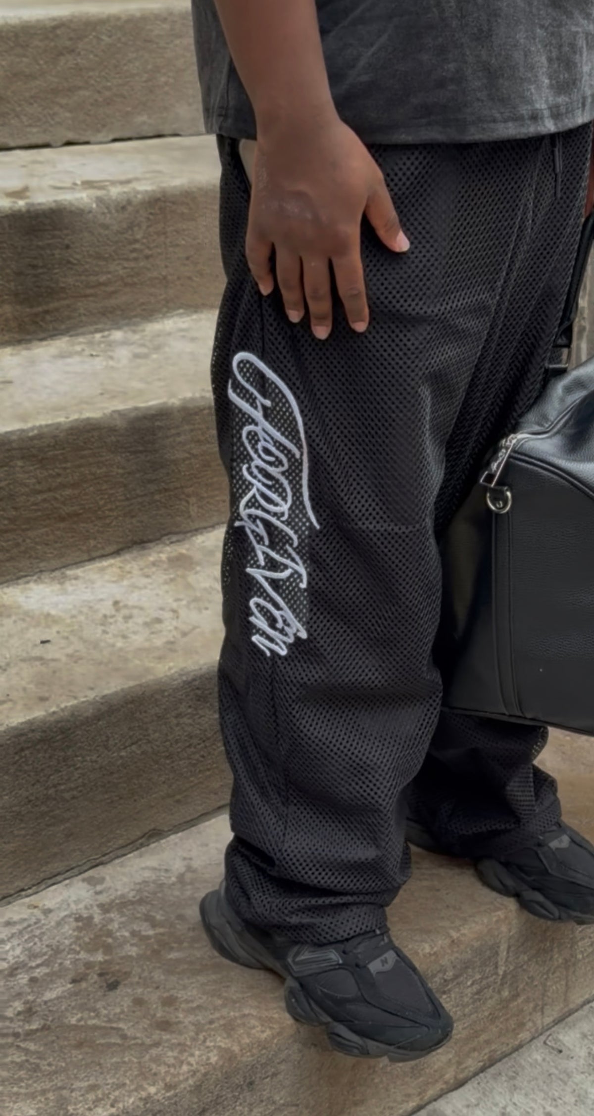 intocaBLESSED Layered Track Pants