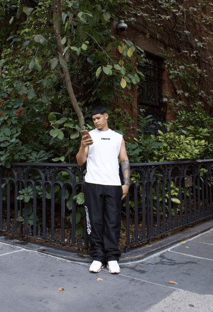 White Forgiven Sleeveless Tee